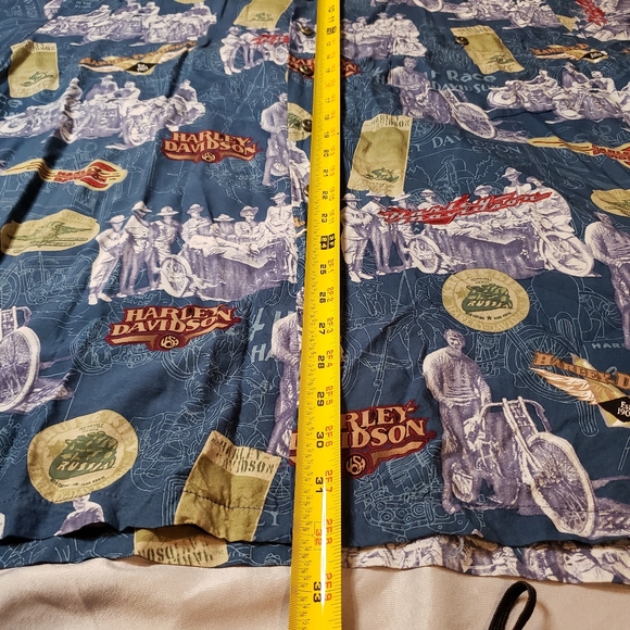 Harley Davidson Motorcycle Hawaiian Shirt - Picture 7 of 9